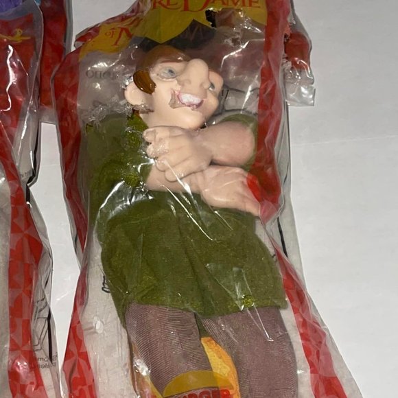 1996 set of4 BURGER KING HUNCHBACK OF NOTRE DAME plush figures New in package - Picture 5 of 12